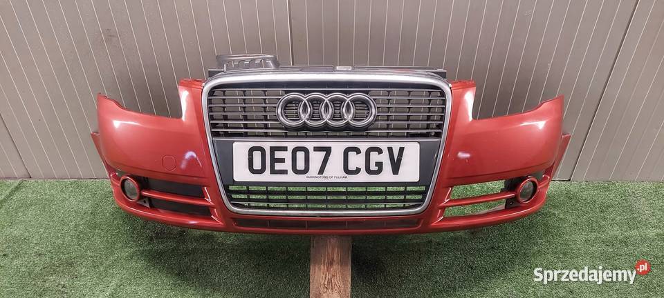 ZDERZAK PRZÓD AUDI A4 B7 LAK LZ3F osobowe Zderzaki Międzychód