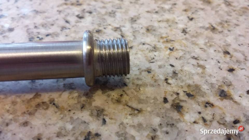 Rurka do lamp 230mm M10x1 kolor stal Warszawa