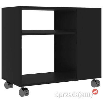 Stolik boczny czarny 70x35x55 materiał Warszawa sprzedam