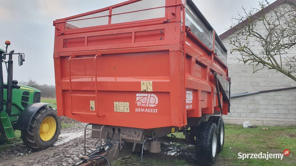 Przyczepa skorupowa Demarest d135mn nieuszkodzony Garwolin