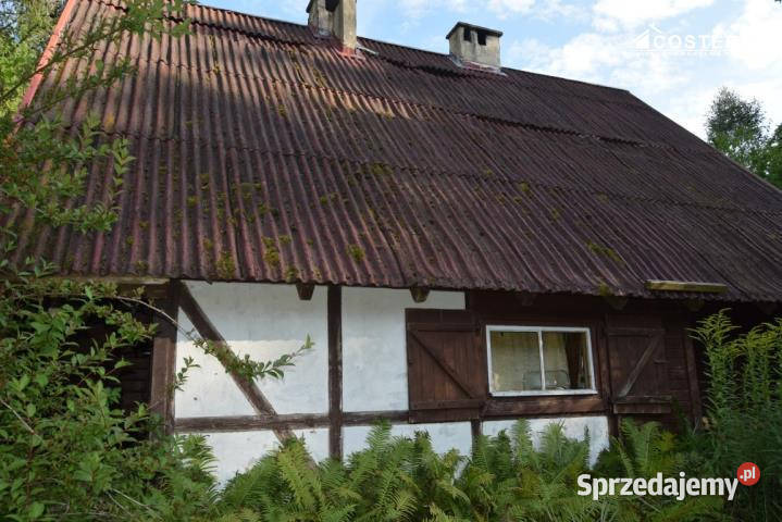 sprzedaży domu wolnostojącego Gołubie 80m2 drewno