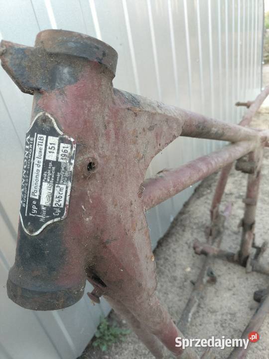 Pannonia 250 rama 1961 Pozostałe Rozkochów