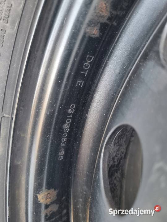 Mercedes Vito KOŁO ZAPASOWE Zapas felga 20565 Średnica 16" Chełm