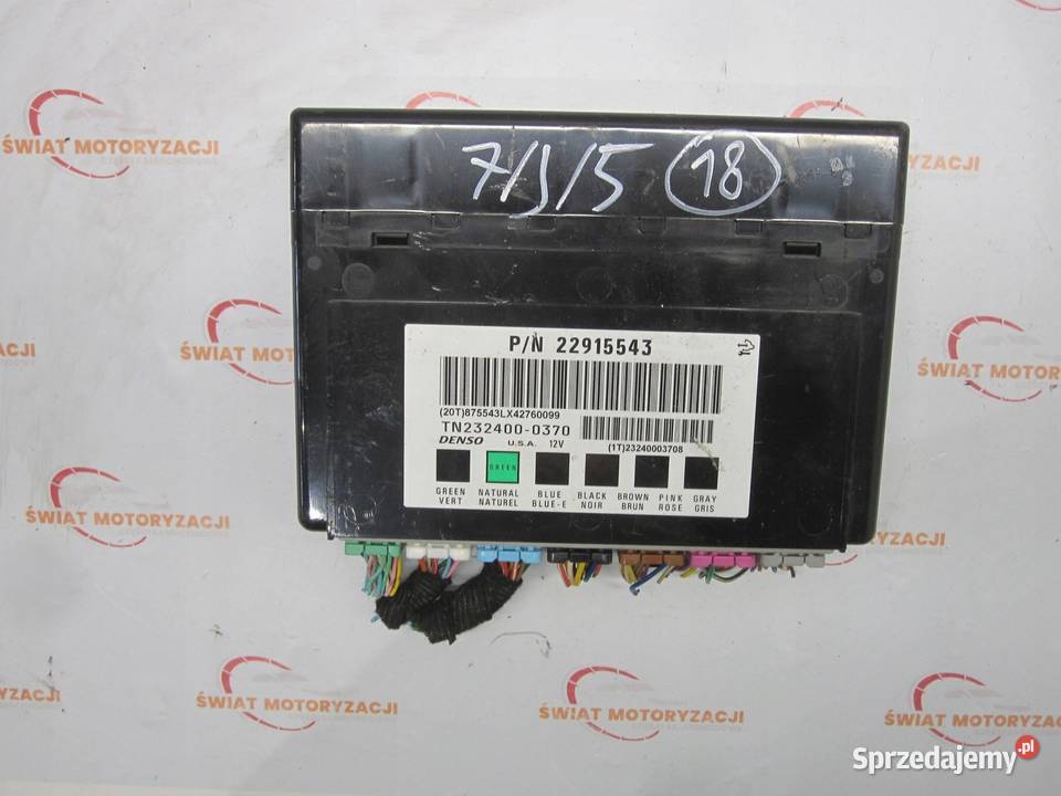 OPEL ANTARA 16r moduł komfortu 22915543 Kielce sprzedam