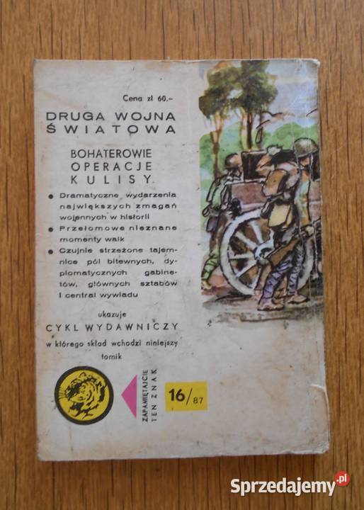 Żółty Tygrys Spóźniony odwrót 1687 Parczew sprzedam