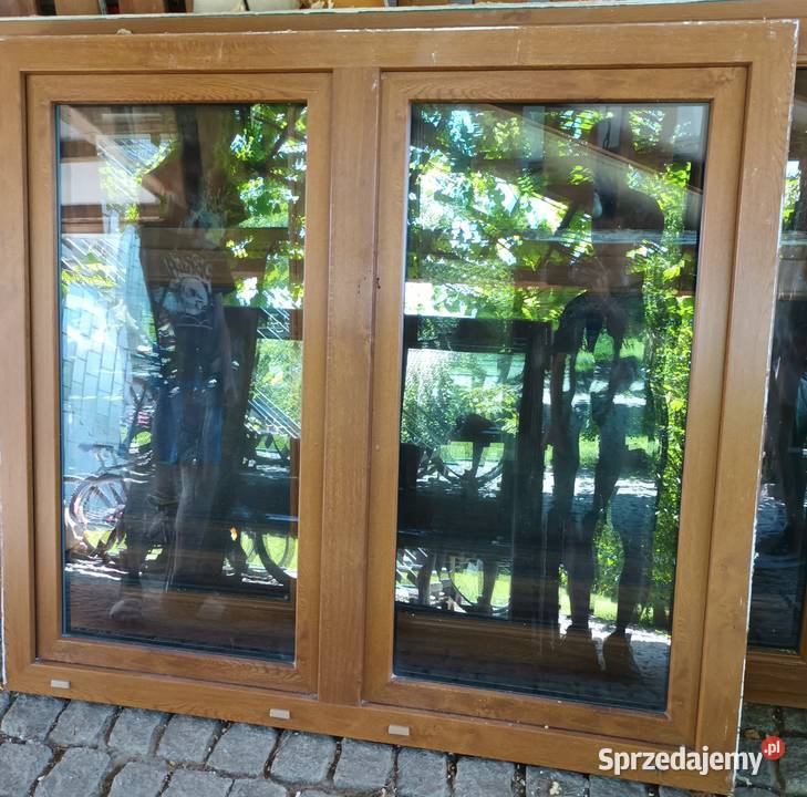 Sprzedam okna kolor jasny dąb Iwkowa