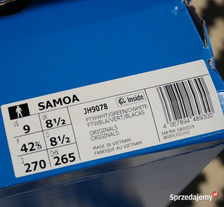 Buty Adidas Samoa NOWE z Pudełkiem Markuszów