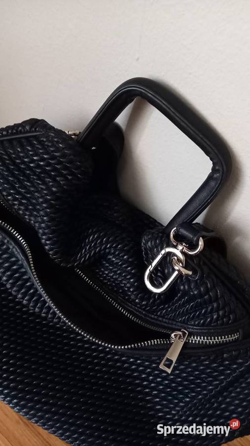 Torebka Reserved z tworzywa z fakturą 32cm Lublin