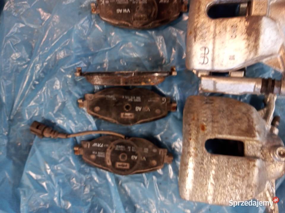 Vw gol 7 orginalne zaciski plus klocki Mikołów