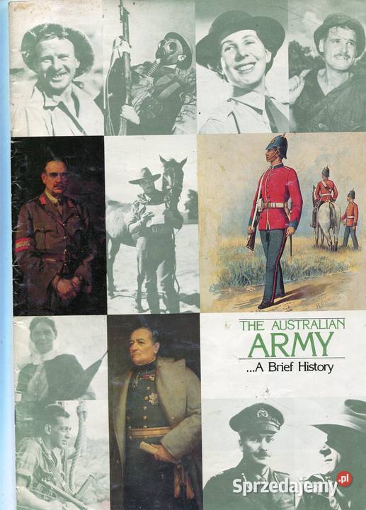 The Australian Army A Brief History zachodniopomorskie