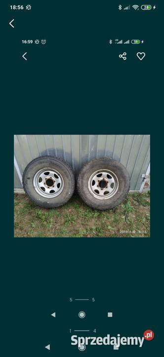 Felgi Koła Mitsubishi Pajero Rozmiar 15" Opole