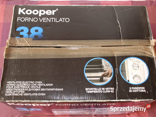 Piekarnik przenośny Kooper Forno Ventilato 1600 wolnostojące podkarpackie