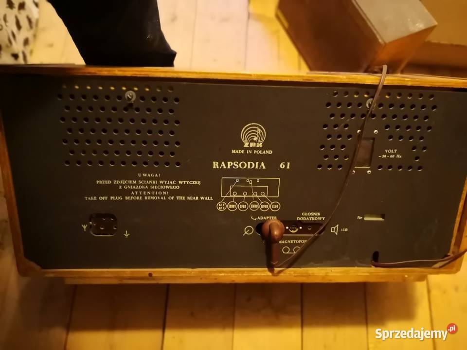Radio lampowe Rapsodia 61 Kraków