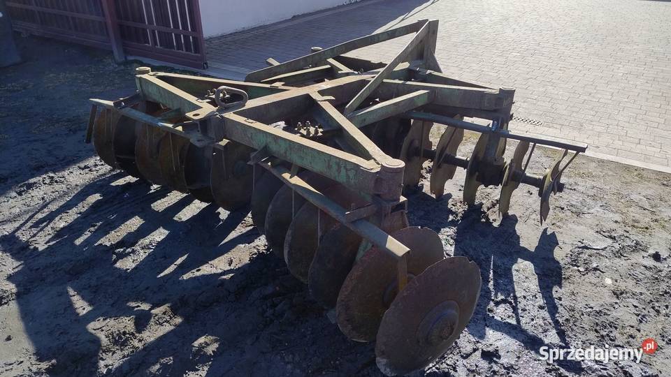 Talerzówka Brona Talerzowa 24 Talerze nieuszkodzony