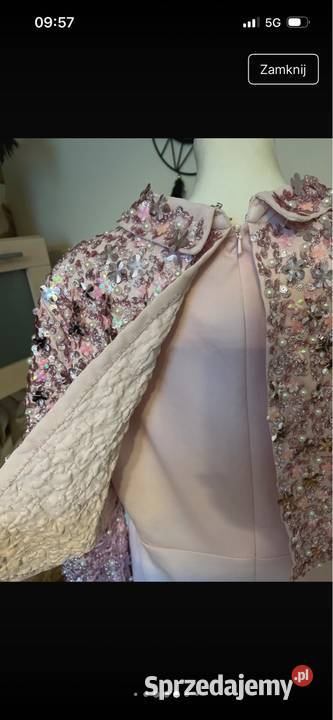 Sukienka świąteczna ślubna sylwestrowa Asos LXXL Spódnice i sukienki Tarnów sprzedam