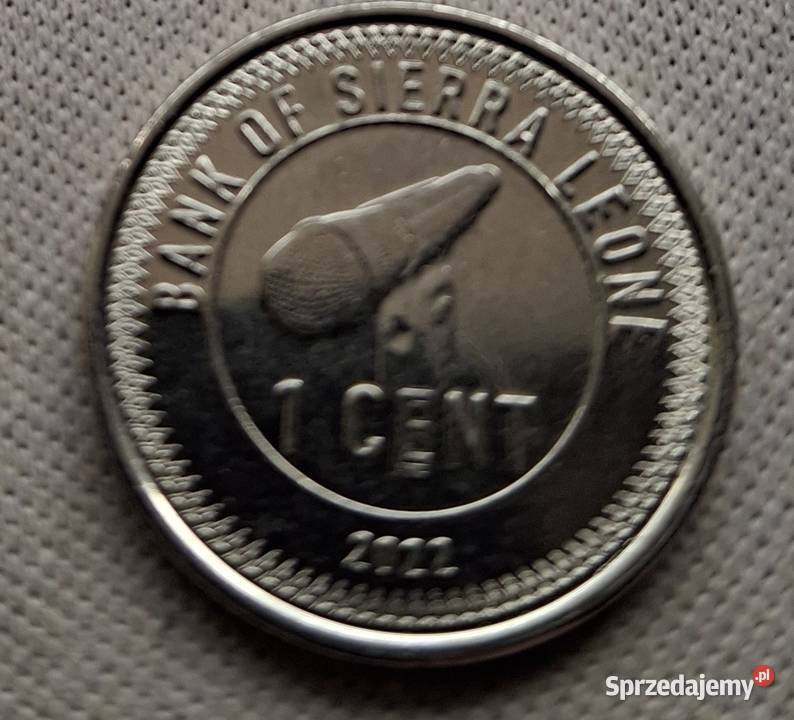 SIERRA LEONE1 CENT2022 r Legionowo sprzedam