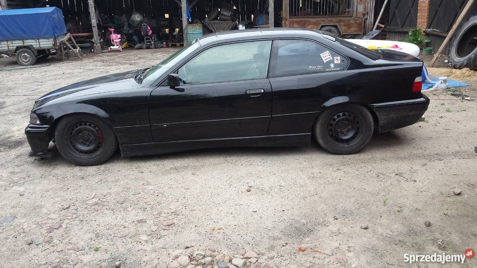 Bmw e36 coupe m52b25 m pakiet czarny Łowicz sprzedam