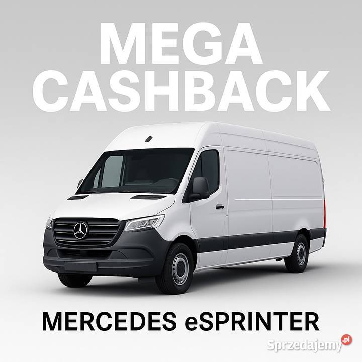 Cash back Mercedes Esprinter NOWY