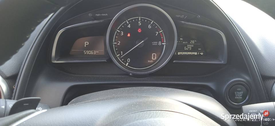 Mazda CX3 20BPiekne Jasne Wnetrze mazowieckie