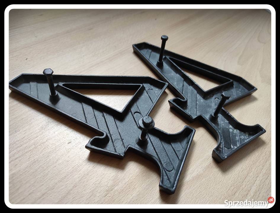 Metalowe cyfry na dom malowane proszkowo na mazowieckie sprzedam