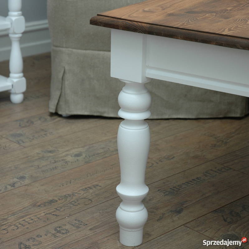 Ława prowansalska biała shabby chic retro Zielona Góra