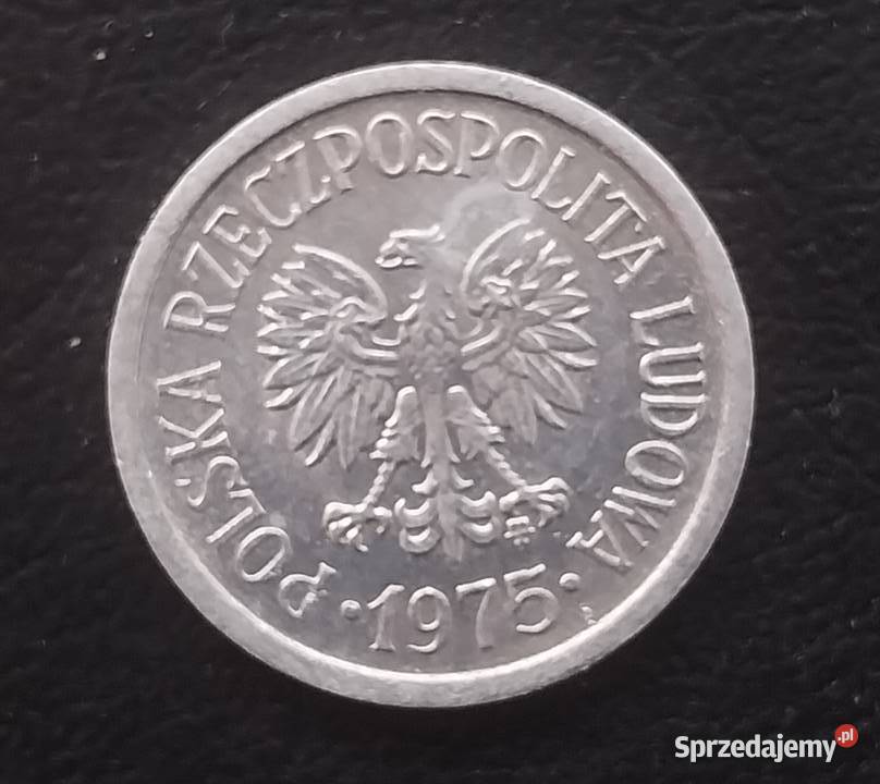 Moneta 10 groszy z 1975 roku mazowieckie Warszawa
