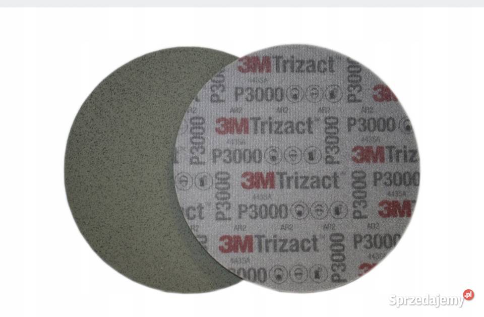 10 Nowych krążków Trizact P3000 mocowanie Hookit małopolskie Kraków