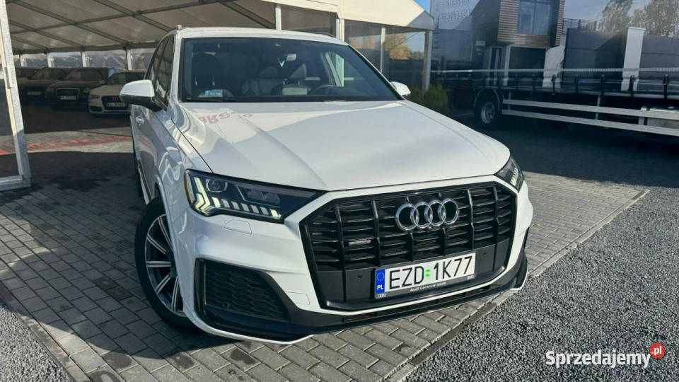 Audi Q7 III 2015 relingi dachowe łódzkie Zduńska Wola