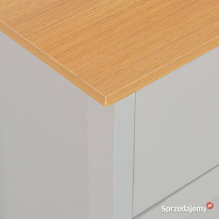 Szafka szara 112 x 35 x 81 WM283743 Warszawa
