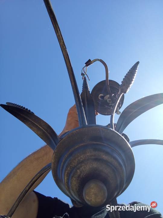 Żyrandol trzy ramienny kłos sprzedam