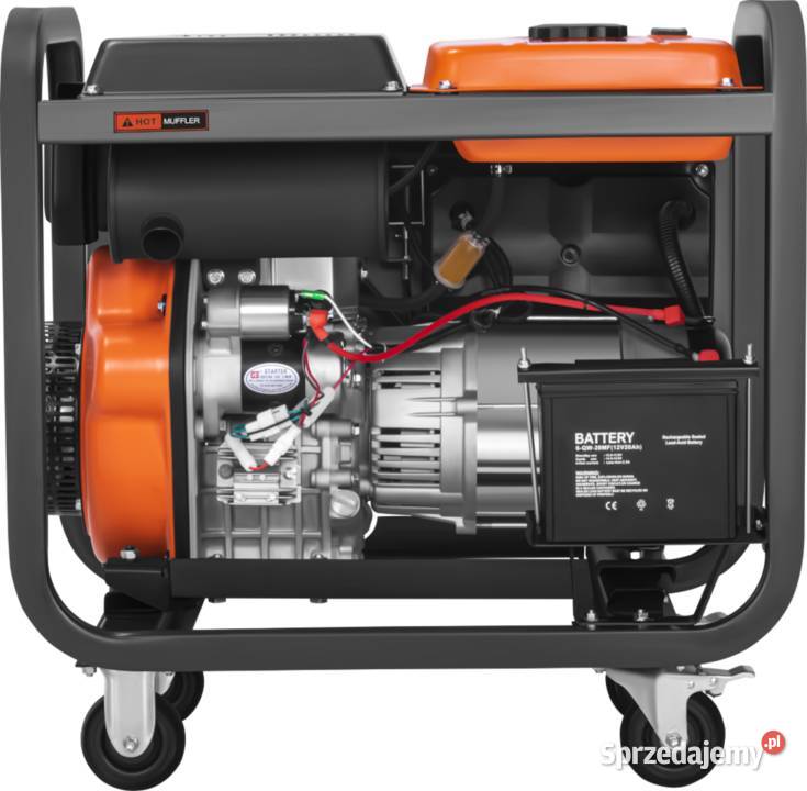 Agregat prądotwórczy DIESEL 78kW 230V KD3235