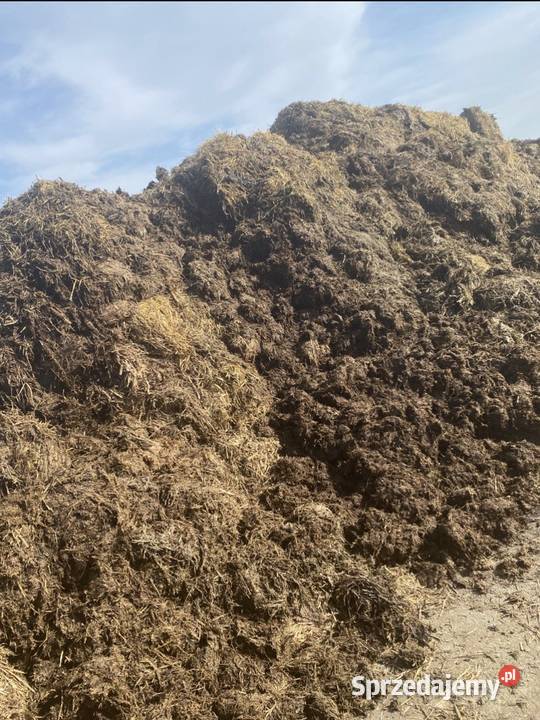 Sprzedam obornik 1 tonę małopolskie Ulina Wielka sprzedam