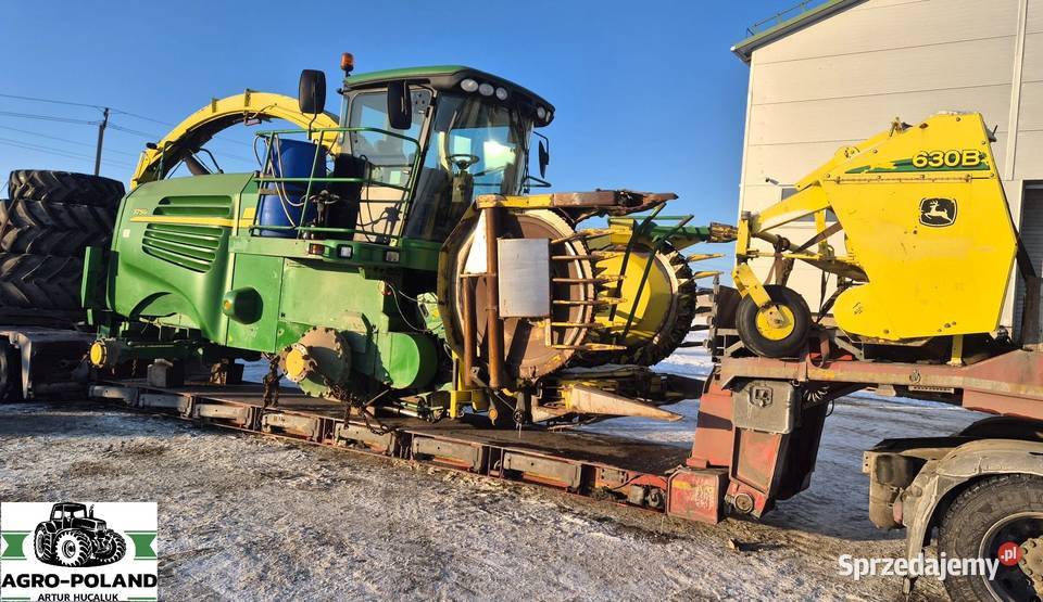 JOHN DEERE 7250 2008 Kemper 445 Pickup 630B nieuszkodzony Kudowa-Zdrój
