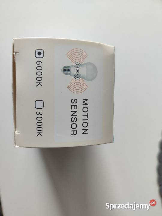 Żarówka z czujnikiem ruchu 9 W warm white Zielona Góra