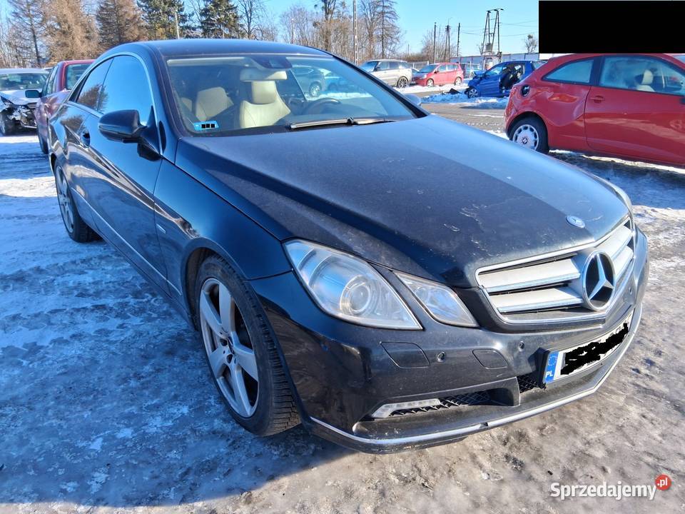 Mercedes klasa E coupe Warszawa