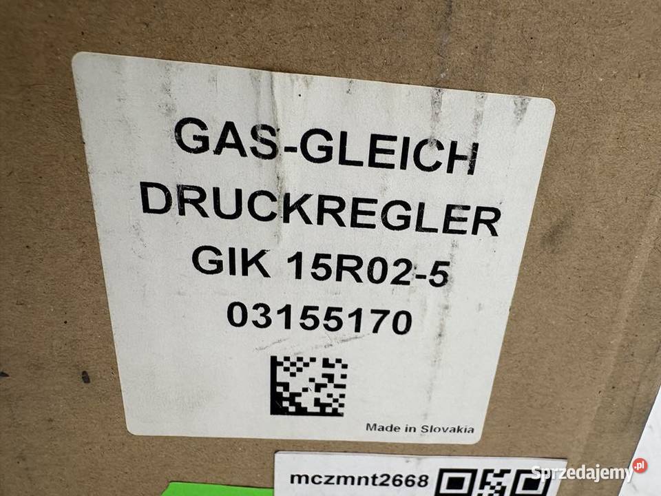 Kromschroder GIK 15R025 03155170 Control Valve Warszawa