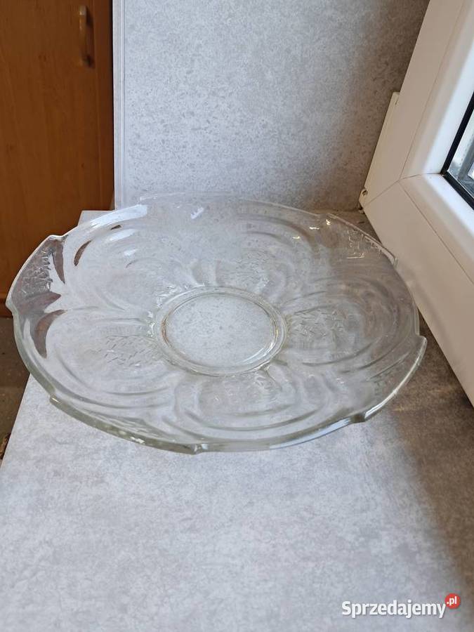 patera z prlu z huty Hortensja Stan średnica 27 sprzedam