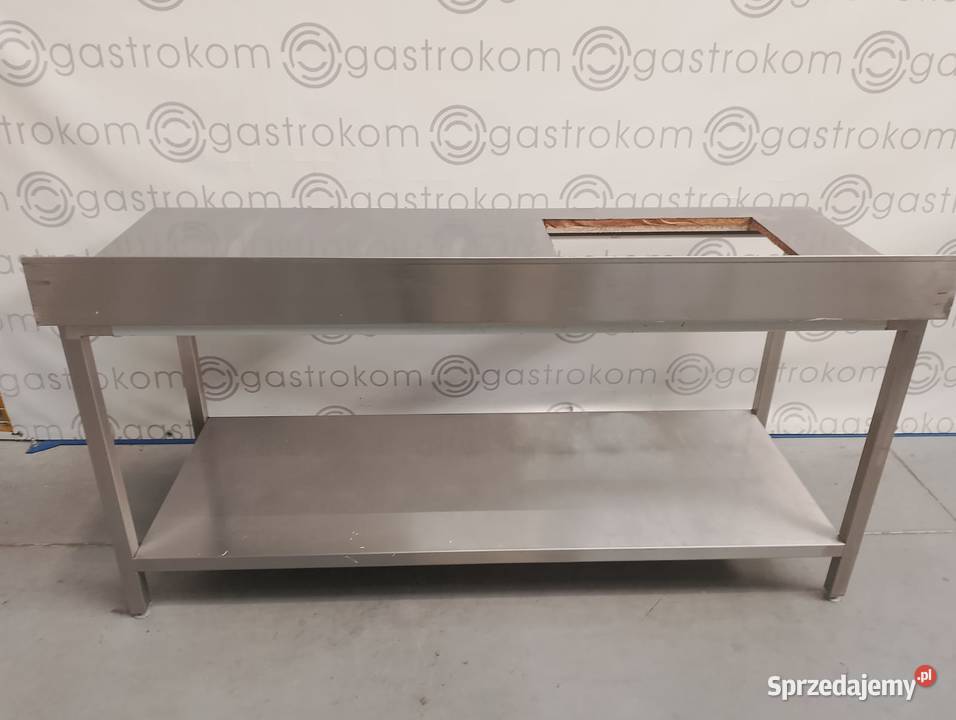 Stół z otworem na płytę grzewczą 182x70x85 dolnośląskie Wrocław