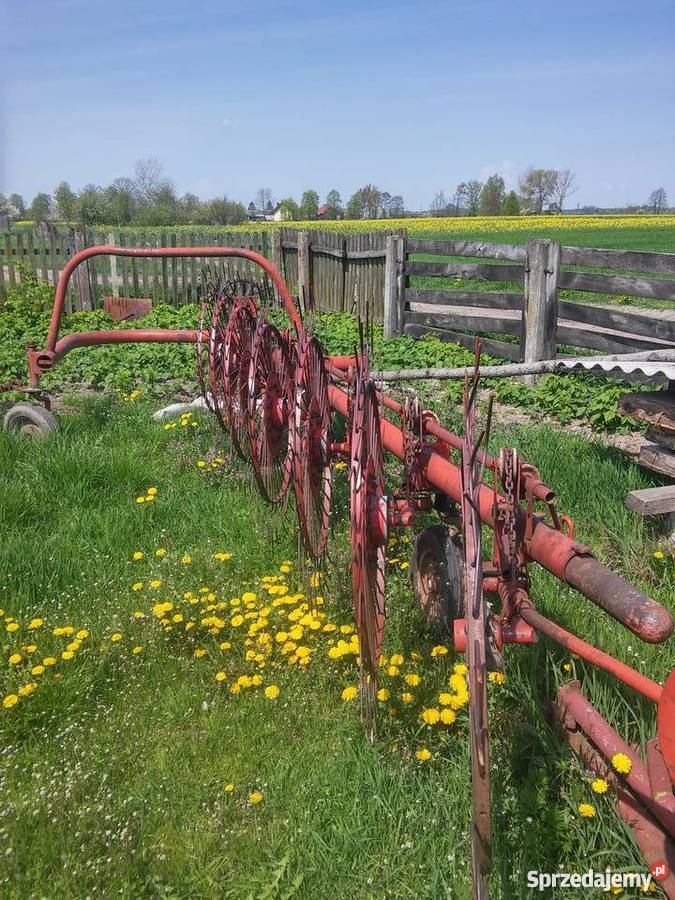 Przetrząsarka przewracarka do sianawichergwiazda Lubiczyn