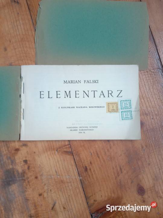 M Falski Elementarz 1954 sprzedam