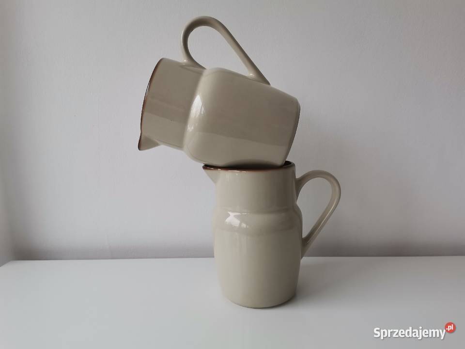 Stare nieużywane 2 dzbanek porcelt Pruszków Katowice