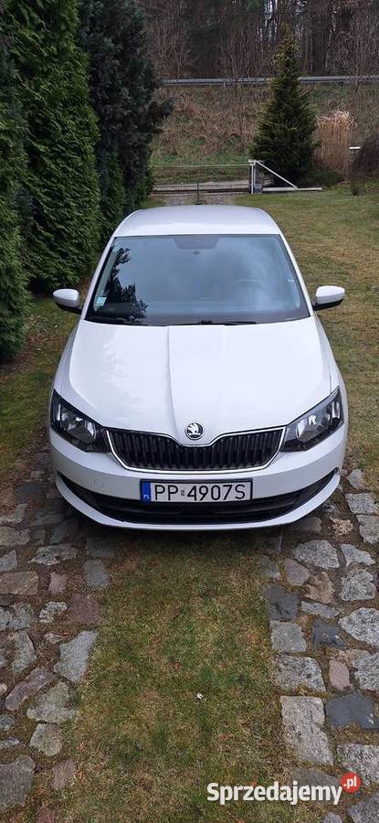 Skoda Fabia 2017 65 wyposażenie niski przebieg 60KM wielkopolskie Piła