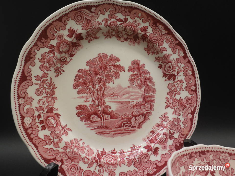 Zestaw śniadaniowy Rhine Ren Copeland Spode Raszków