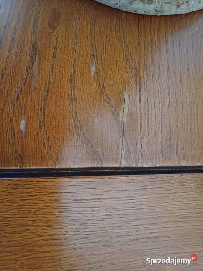 Rustykalny dębowy kredens 4drzwiowy z 4 Gdańsk