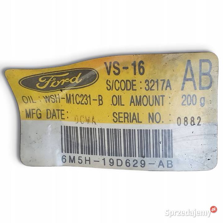 SPRĘŻARKA KLIMATYZACJI Ford C Focus MK2 18 16V Chełm sprzedam