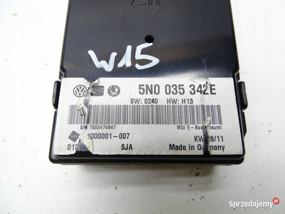 MODUŁ CZYTNIK INTERFACE 5N0035342E VW GOLF VI