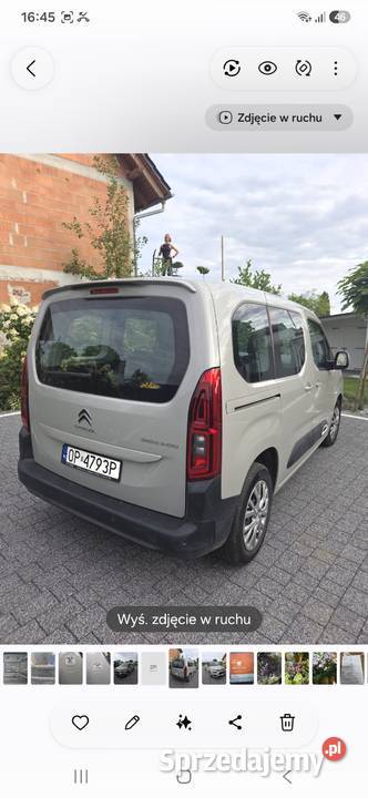 Citroen berlingo nieuszkodzony
