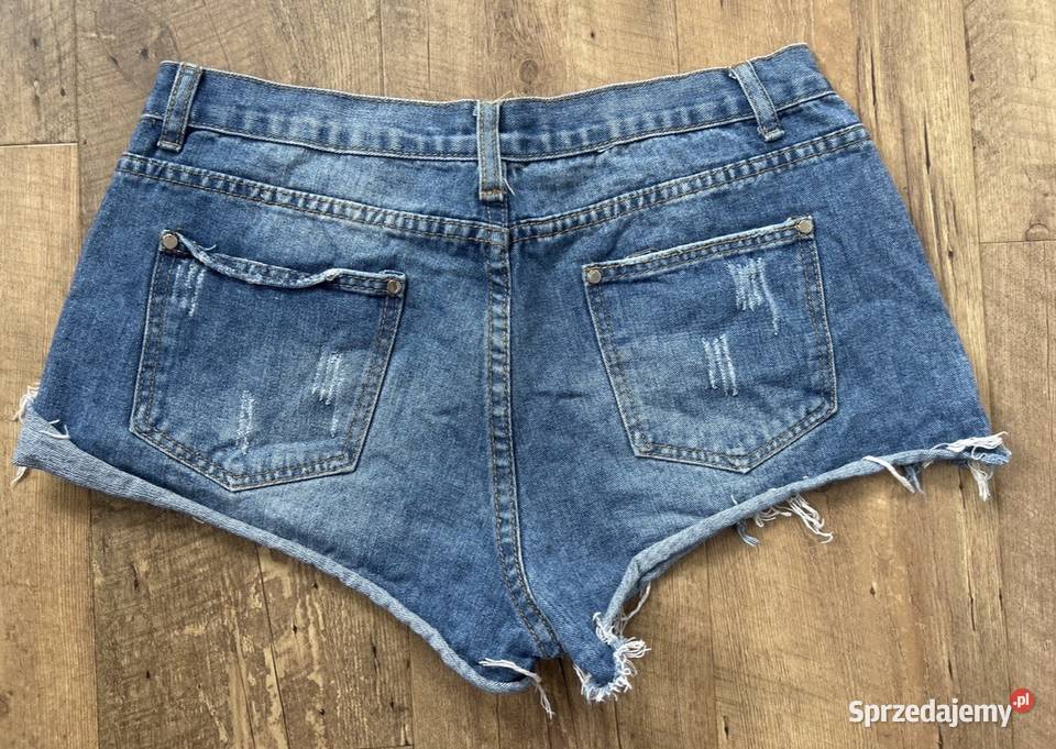 Spodenki jeansowe L XL krótkie spodenki szorty Rozmiar 42(XL) Wyszków