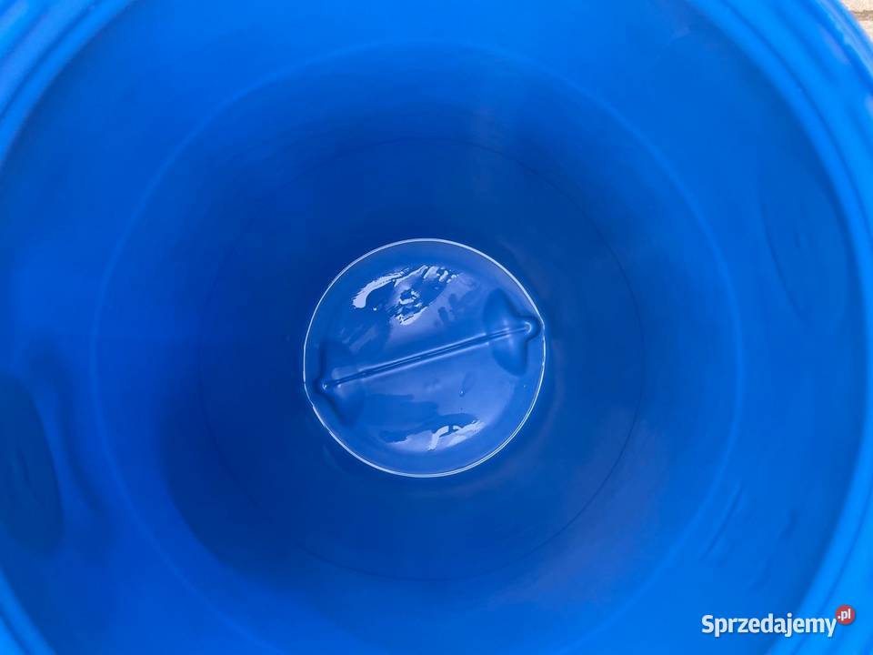 Beczka plastikowa 60l z deklem z korkiem na sprzedam