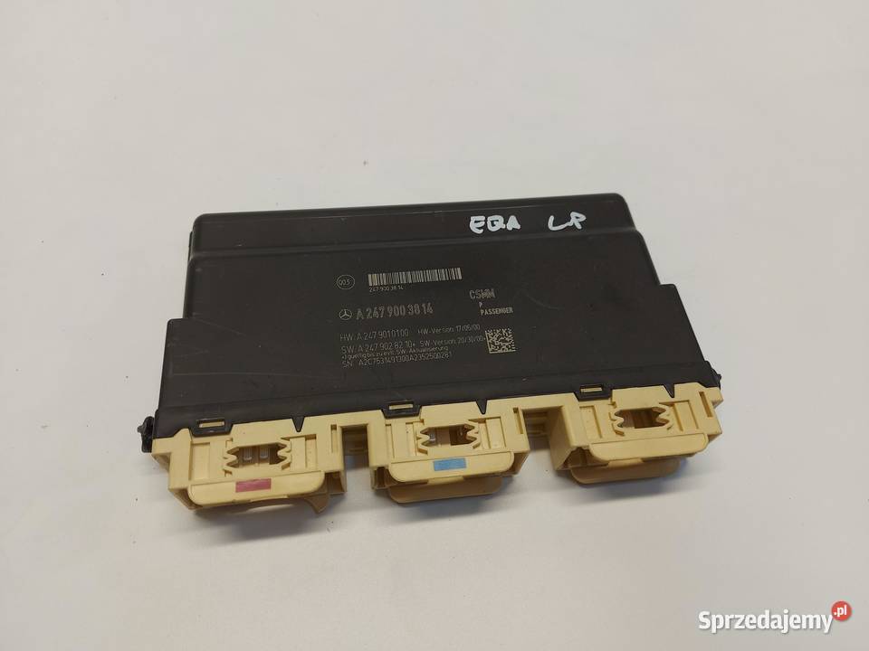 Mercedes EQA 250 W243 MODUŁ STEROWNIK FOTELA